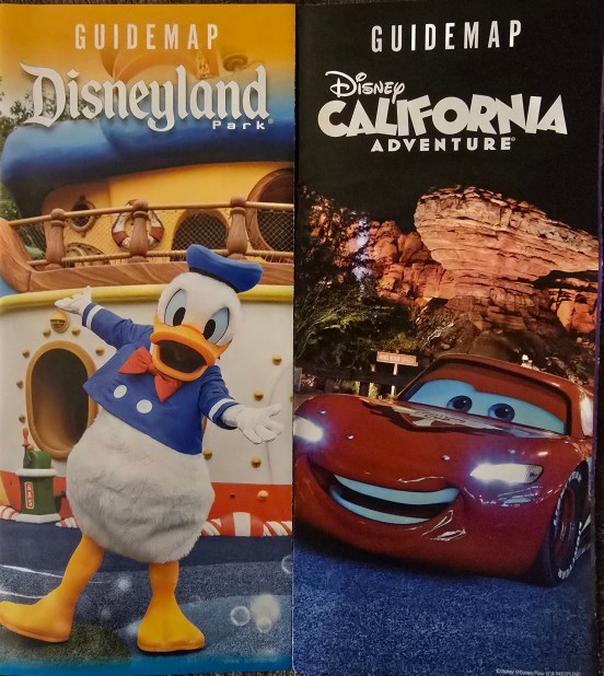 Disneyland Bridge Map features Donald Duck – Disneyland Resort Guide ...